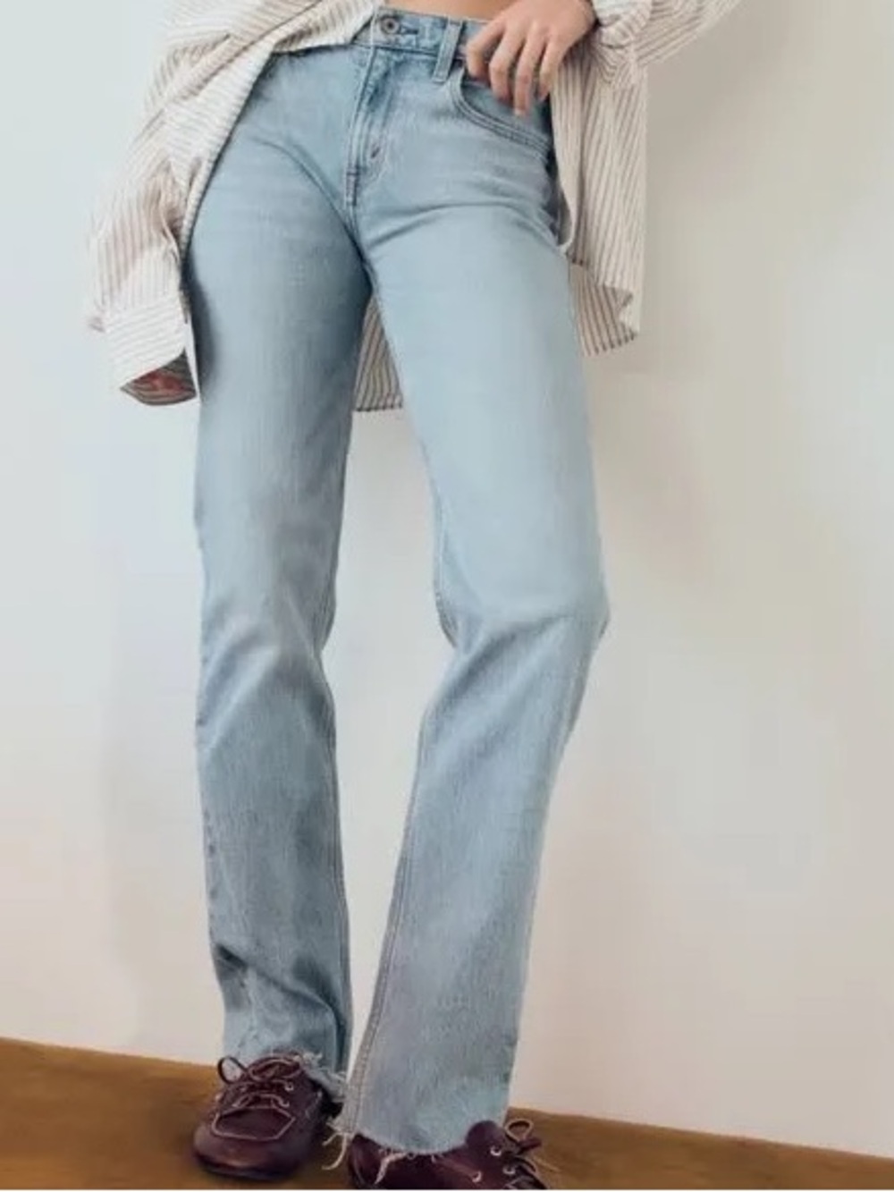 A&F Women’s Mid Rise Jeans